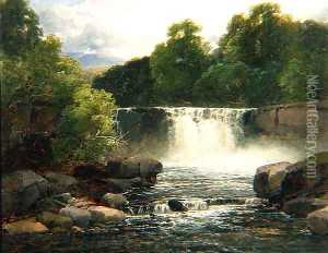John Brandon Smith - Waterfall On The Lesser Neath