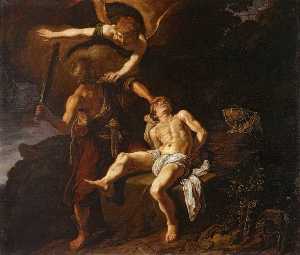 Pieter Pietersz Lastman - The Angel Of The Lord Preventing Abraham From Sacrificing His Son Isaac