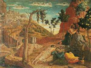 Andrea Mantegna - Christ on the Mount of Olives -
