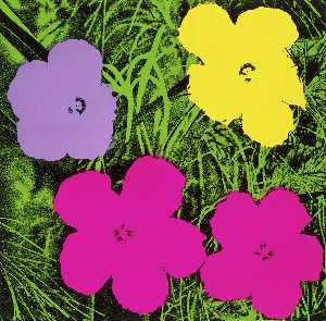 Andy Warhol - flowers