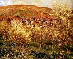 Claude Monet - apple trees in blossom
