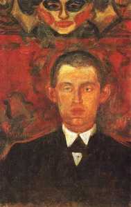 Edvard Munch - sjalvportratt