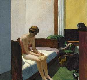 Edward Hopper - hotel room