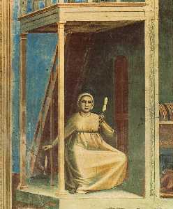 Giotto Di Bondone - Scenes from the Life of Joachim. Annunciation