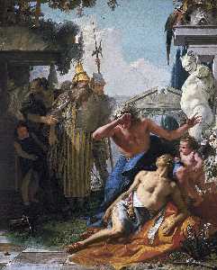 Giovanni Battista Tiepolo - The Death of Hyacinth