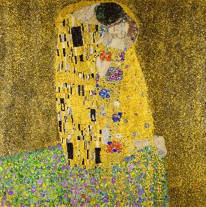 Gustave Klimt - The kiss - (buy oil painting reproductions)