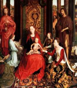 Hans Memling - Marriage of St Catherine