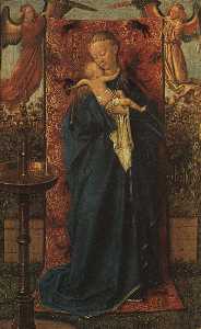 Jan Van Eyck - Madonna by the Fountain