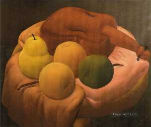 Fernando Botero Angulo - nature morte au violon