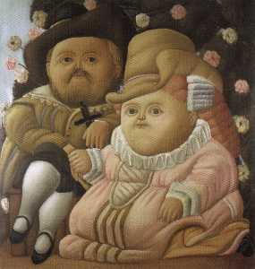 Fernando Botero Angulo - rubens et sa femme