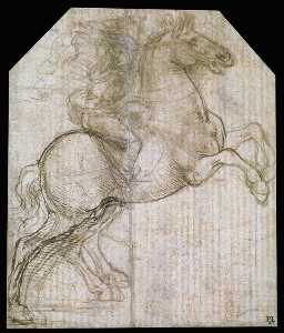 Leonardo Da Vinci - Caballero a caballo