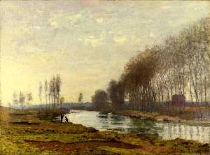 Claude Monet - The Petit Bras of the Seine at Argenteuil