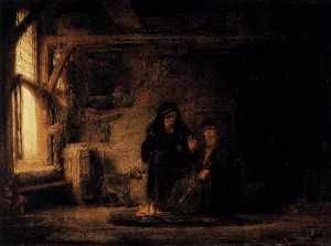Rembrandt Van Rijn - Tobit-s Wife with the Goat
