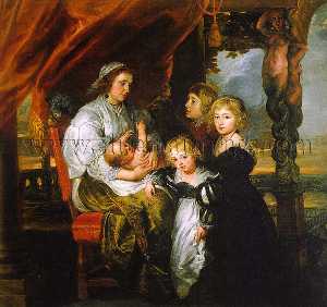 Peter Paul Rubens - Deborah Kip and her Children