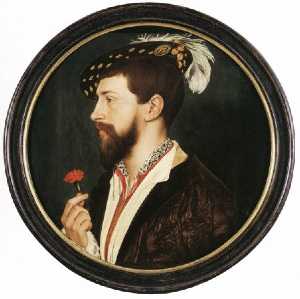 Hans Holbein The Younger - Portrait of Simon George