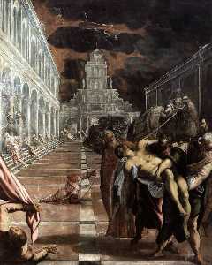 Tintoretto (Jacopo Comin) - The Stealing of the Dead Body of St Mark