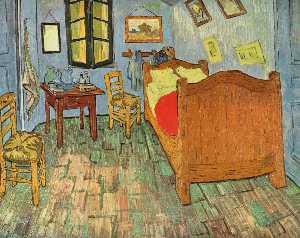 Vincent Van Gogh - The bedroom - (buy paintings reproductions)