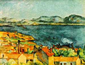Paul Cezanne - The bay from l-estaque