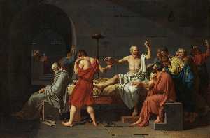 Jacques Louis David - The Death of Socrates, Metropolitan NY