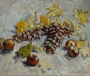 Vincent Van Gogh - Nature morte avec fruits