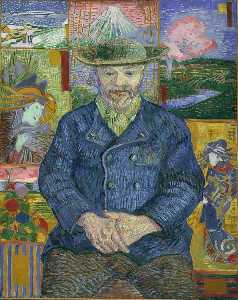 Vincent Van Gogh - Portrait du pere Tanguy