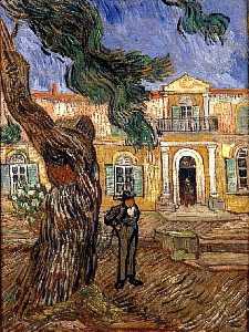 Vincent Van Gogh - Hospital Saint-Paul at Saint-Rémy-de-Provence