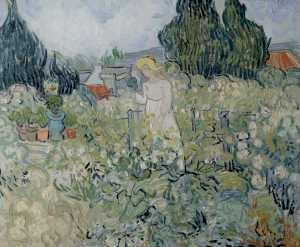 Vincent Van Gogh - Mademoiselle Gachet au jardin