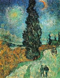 Vincent Van Gogh - Cypress star