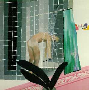David Hockney - Shower beverly hills