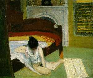 Edward Hopper - Summer interior, Whitney Museum of American Art