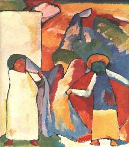 Wassily Kandinsky - Improvisation 6 (African), Gabriele Münter F