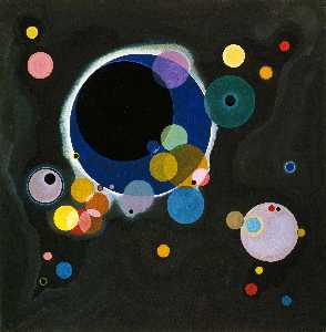 Wassily Kandinsky - Several Circles, Solomon R. G