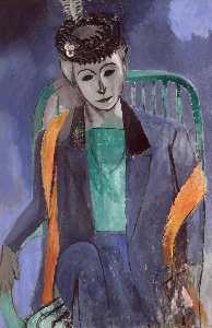 Henri Matisse - Portrait of the Artist-s Wife, Er