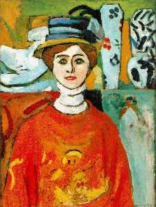 Henri Matisse - The girl with green eyes, San Fran