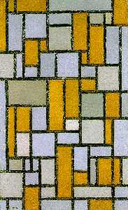 Piet Mondrian - Gray lt brown