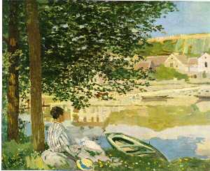 Claude Monet - Floden, Art institute of Chicago