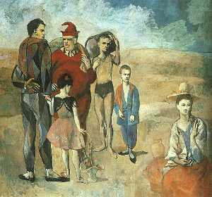 Pablo Picasso - Family of Saltimbanques