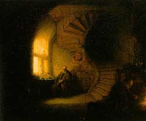 Rembrandt Van Rijn - Meditation
