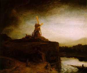 Rembrandt Van Rijn - The mill ca ng washington