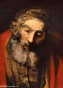 Rembrandt Van Rijn - The return of the prodigal son detalj 1 ca er