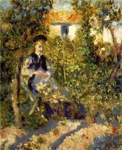 Pierre-Auguste Renoir - Nini in the garden, Philadelphia Museum of A