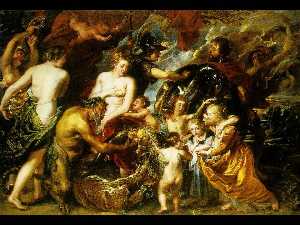 Peter Paul Rubens - Allegory on the blessings of peace NG London