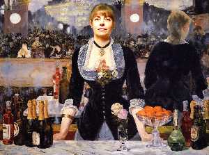 Edouard Manet - Bar at the Folies-Bergere - (Buy fine Art Reproductions)