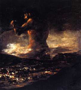 Francisco De Goya - The Colossus