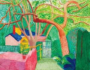 David Hockney - The gate