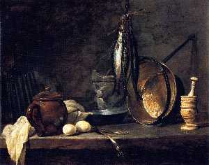 Jean-Baptiste Simeon Chardin - The Fast Day Meal