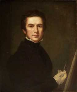 Edward Villiers Rippingille - Self Portrait