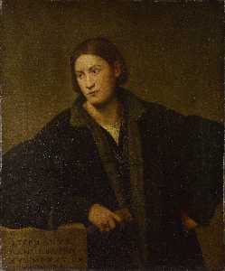 Bernardino Licinio - Portrait of Stefano Nani