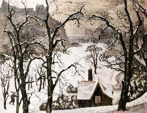 William Crozier - Edinburgh in Snow