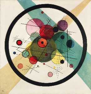 Wassily Kandinsky - Circles in a Circle